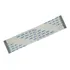 1 Cabo Flat 21 Vias X 10cm Para Video Game Sega Saturn