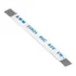 1 Cabo Flat 6 Vias X 7cm Para Filmadora Panasonic Agc 90