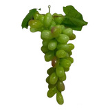 1 Cacho De Uva Artificial 1 Verde Fruta Decoração 24cm 