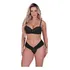 1 Conjunto Calcinha Fio Sutiã Renda Lingerie Sexy Provocante