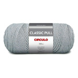 1 Novelo Do Fio De Lã Classic Pull 200g, Tricô - Circulo Cor 8085 - Cinza