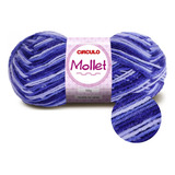 1 Novelo Lã Mollet 100g Círculo Para Croche Trico
