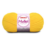 1 Novelo Lã Mollet 100g Círculo Para Croche Trico