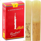 1 Palheta Java Red Cut Nº2 P/sax Soprano Original Vandoren