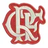 1 Patch Bordado Do Flamengo Personalizado 8cm X 8,4cm
