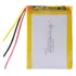 1 Peça  3 Fios 505573 3,7v 3000mah Gps Foston Multilaser 7