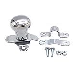 1 Peça SHLPDFM Chrome Volante Giratório Botão Suicida Alumínio Polido Volante Giratório 70108 Universal Serve Para Todos Os Veículos  Como Carros  Caminhões  Barcos  Cortadores De Grama E Tratores