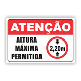 1 Placa Sinalizacao Altura