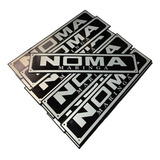 1 Plaqueta Noma Placa