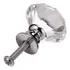 1 Puxador Maçaneta Gaveta Porta Móveis Cristal 30mm