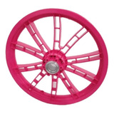 1  Roda Traseira 14 Reposição Para Bike Nathor S  Eixo Pink