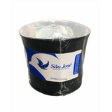 1 Rolo Cadarço Sarjado Preto 3014 14mm C  50 Metros