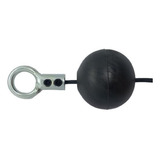 1 Terminal Argola E 1 Bola Para Cabo De Aço Academia