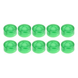 10 Botes Protetor Night Glow Footswitch Pedal Topper Verde