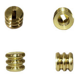 10 Ps Boto Redondo 22mm Cutelaria Faca Guarda Lato Rasgo3