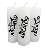 10 Velas Votivas De 7 Dias 260g Brancas De Parafina Pura