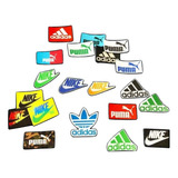 10 Apliques Termocolante Patch P/roupa 7cm adidas/nike/puma