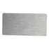 10 Bases Crachá Broche Inox + Imã Para Serigrafar Ou Gravar Cor Prateado