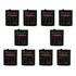 10 Bateria Walk Talk Intelbras 3,6v 1500mah Recarregável