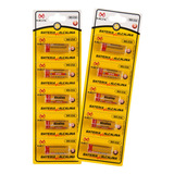 10 Baterias Alcalina 12v