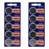 10 Baterias Pilhas Sony Cr 2032 Placa Mãe 3v Alcalina Alarme
