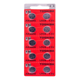 10 Baterias Toshiba Lr44