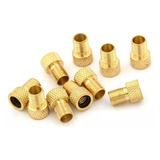 10 Bico Adaptador Válvula Bike Presta Para Schrader