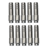 10 Bico Salva Vidas 10mm Alumínio Mangueira Ar Condicionado