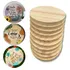 10 Bolachas Pinus Para Artesanatos Pinturas 20cm Diâmetro