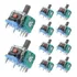 10 Botão Analógico 3d Direcional Compativel Controle Ps4