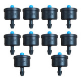 10 Botão Gotejador Idrop 2litros hora Para Irrigação Irritec
