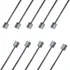 10 Cabo De Inox Cambio Dianteiro Traseiro Mtb 1900mm X 1 2