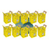 10 Caixas Coletora Material Perfurocortante 3l Descarpack