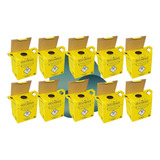 10 Caixas Coletora Material Perfurocortante 7l Descarpack