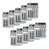 10 Calculadora Eletronica De Mesa 8 Digitos C/ Bateria V100a