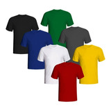 10 Camisa Camiseta Lisa