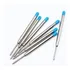 10 Carga Refil P/ Canetas Metal Tipo Crown Parker Azul
