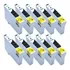 10 Cartuchos Preto T117 T1171 117120 De Tx105 Tx115 T23 T24