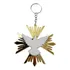 10 Chaveiro Batizado Espirito Santo Acrilico E Mdf Branco