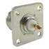 10 Conectores N 50 Ohms Fêmea Base Quadrada Antena Wireless