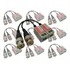 10 Conversor Par Trançado Video Balun Passivo Ate 600mt Cftv