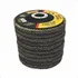 10 Disco Flap 115mm 4 1 2 Madeira E Aço Cônico Grão120 Fertak