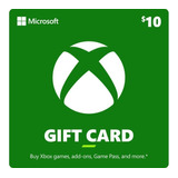  10 Dólares Xbox Gift Card Us  americana 