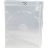 10 Estojo Capa Caixa Box Bluray Transparente Elite Com Logo