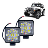 10 Farol Quadrado Led