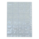 10 Folha Plastico Moedas