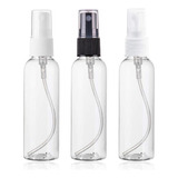 10 Frascos Pet 100 Ml Cilíndrico Válvula Spray Para Perfume 