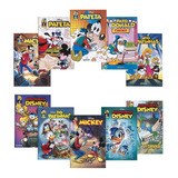 10 Gibi Disney Mickey Pato Donald 10 Volumes Sem Repetição