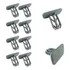 10 Grampo Presilha Do Teto Fiat Uno 2008 2009 2010 2011