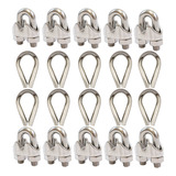 10 Grampos 10 Sapatilhas Inox Cabo Academia Profissional 1 8